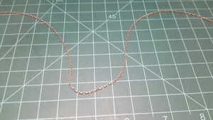 HO/HOn3/N Scales Brass Model Chain 12 Links Per Inch "SOLD BY THE FOOT" Item #10 - Picture 1 of 4