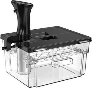 Sous Vide Container, Integrated Lid & Rack, No Additional Custom Parts Required, - Picture 1 of 9