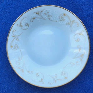 Vintage Noritake China 6610 soup bowl Japan gold ring service glass dinnerware - Picture 1 of 2