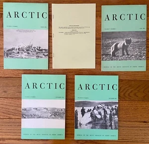 Arctic Journal of the Arctic Institute of North America 4 Issues 1980 Vol 33 1-4 - Imagen 1 de 15