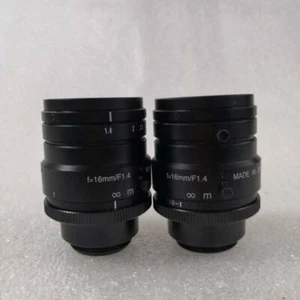 used 1pcs LM16HC-SW industrial lens f=16mm/F1.4 - Picture 1 of 4