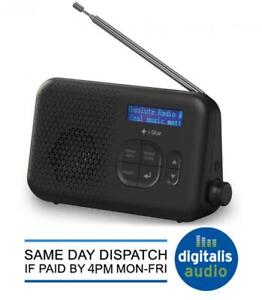 I-Star DAB Radio Portable RechargeableDAB/DAB+/FM LCD Display Preset 2 Alarms 