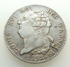 1 ECU 1792 I Limoges srebrna moneta Francja LOUIS XVI KRÓL FRANÇOIS deszcz 