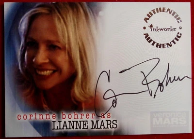 VERONICA MARS - CORINNE BOHRER as Lianne Mars - Hand-Signed Autograph Card A5 - Image 1 of 2