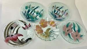 Sydenstricker Schmelzglas handbemalt Teller & Schale - Bild 1 von 10