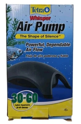 Tetra Whisper Air Pump 30-60 Gal - image 1 of 4