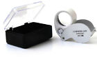 12 Pieces/lot 40x 25 LED Loop Magnifying Magnifier Jeweler Loupe