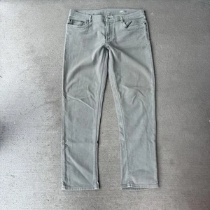 Faherty Brand Men’s All Day 5 Pocket Pants Size 36x32 Light Gray Stretch Cotton - Picture 1 of 7