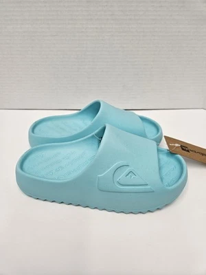 Sandalias Quiksilver Cloudbreak Slides para niños talla 2 suela superior Aqua Eva Foto 1 de 4