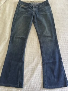 Rare Discontinued Indie Jeans, Y2K, Low-Rise, Flared Bootcut, Women’s Size 30x30 - Picture 1 of 6