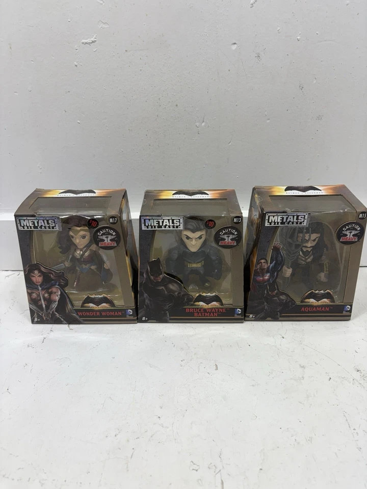 Jada Toys Metals Die Cast DC Comics Batman VS Superman Lot Bundle Of 3 NEW - Image 1 of 4