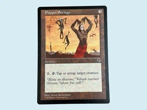PUPPET STRINGS, Tempest, NM Near Mint, Magic The Gathering MTG - Picture 1 of 1