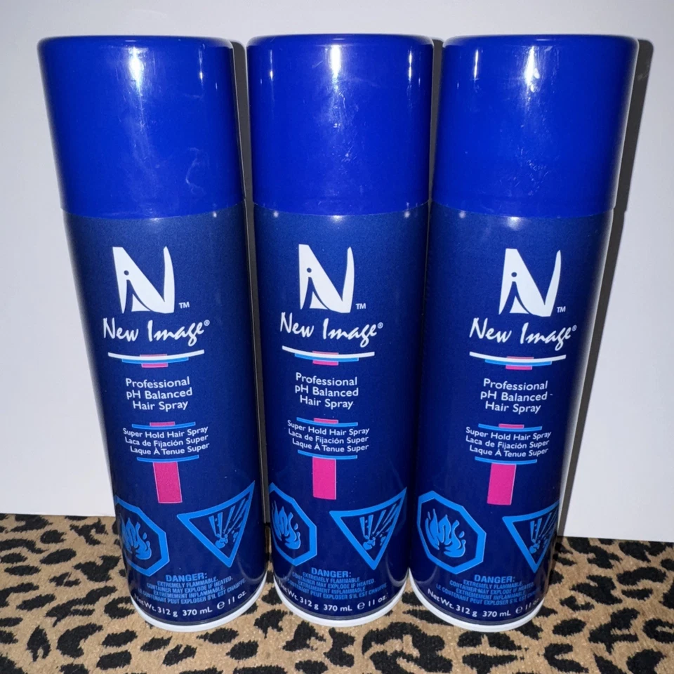 3 nuevos spray para el cabello Image Professional pH equilibrado Super Hold 11 OZ cada uno Foto 1 de 4