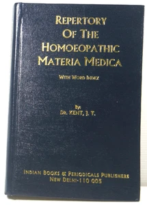 Repertory of the Homoeopathic Materia Medica with Word Index by Dr J T Kent 2002 - Picture 1 of 15