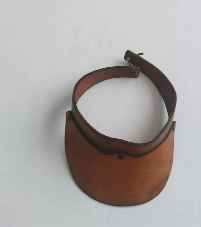 Parasol de cuero, ajustable, motociclista, vaquero, pescador, etc. Foto 1 de 4