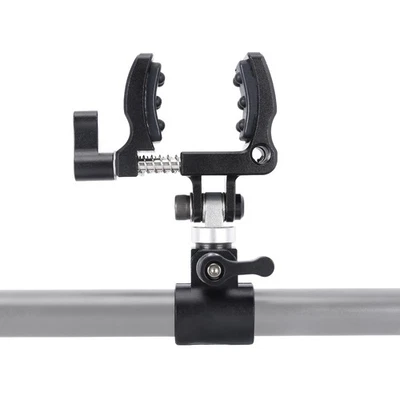 NICEYRIG Microphone Clamp Night Shooting Flashlight Holder with 15mm Rod Clamp - Image 1 of 4