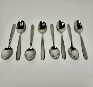 Oneida Teelöffel Set Peninsula Castle Jordan Laura Muster 8er Set EUC 7" - Bild 1 von 3
