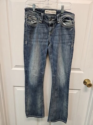 BKE Sabrina Women's Bootcut Jeans Size 30x31 1/2 Medium Wash - Image 1 of 4