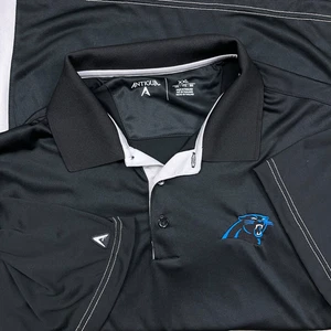 Carolina Panthers Poloshirt Herren XXL 2XL schwarz grau Performance Wicking Golf NFL - Bild 1 von 10