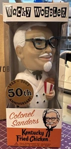 Funko KFC Colonel Sanders Wacky Wobbler 50th Anniversary Bobblehead 2001 NIB - Picture 1 of 22