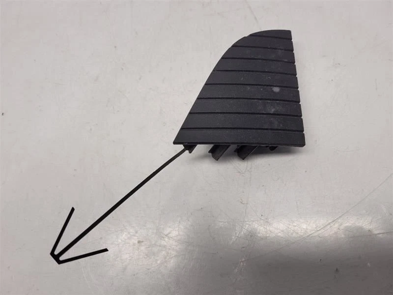 Nissan Murano 2006 pasajero derecho parachoques cubierta persiana *negro* Foto 1 de 3