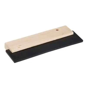 Grout Glue Spreader Sealer Rubber Squeegee Wooden Handle Tiling Tool 200mm P190 - Picture 1 of 3