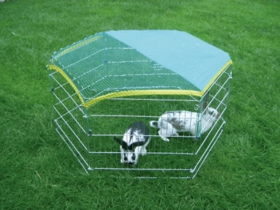 MARKENLOS Kaninchen Hasen Freigehege Kaninchenstall Hasenstall Freilaufgehege 82704