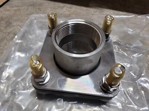NEW Snyder 34701594 1.5” 316SS Bolted Fitting Tank Bulkhead Stainless Steel - Picture 1 of 5