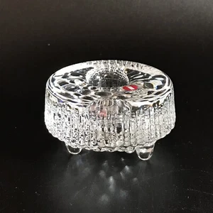 VTG Iittala Finland Ultima Thule Art Glass Taper Candle Holder Tapio Wirkkala - Bild 1 von 7