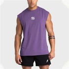 Uomo Sport Palestra Canotta Canotta Maglia Senza Maniche Bodybuilding Fitness+