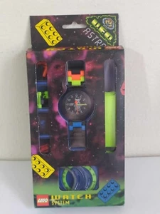 VINTAGE 1997 LEGO WATCH SYSTEM UFO ASTRO CRIVAL SWISS + JAPAN MADE NEU - Bild 1 von 9