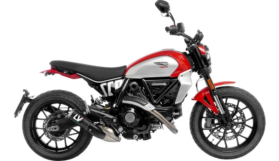 Leo Vince LV-10 Slip On Muffler Carbon 15266C for 23-24 Ducati Scrambler Icon - Изображение 1 из 1