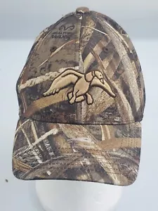 Camo Trucker Hat Ducks Unlimited Realtree Max 5 Duck Commander Gear S/M - Picture 1 of 6
