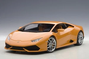LAMBORGHINI HURACAN LP610-4 ORANGE 1:18 AUTOart 74603 SPECIAL BUY NOW AUCTION - Picture 1 of 12