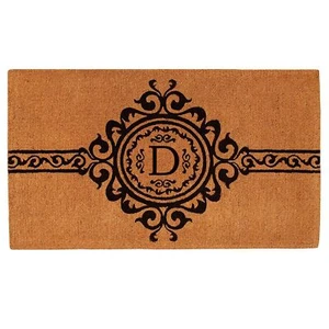 Calloway Mills 180072436D Garbo Monogram Doormat, Extra-Thick 2' x 3' x 1.50"... - Picture 1 of 4