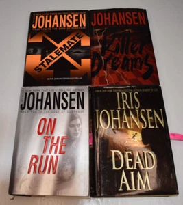 Iris Johansen lot of 4 Suspense Mystery Hardcover Books (1) - Imagen 1 de 3
