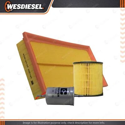 Wesfil Oil Air Fuel Filter Service Kit fits Volvo S40 V40 1.9L 2.0L Petrol 4Cyl - image 1 of 2