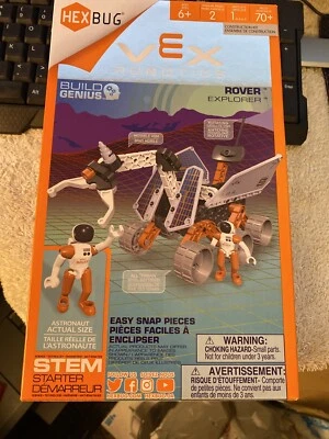 VEX Explorers Rover by HEXBUG Stem starter 70+ pieces free ship USA - Image 1 of 3