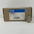 (1) Eaton Crouse-Hinds LTB50SS 316 Stainless Conduit Liquidtight 1/2" Connector