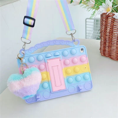 Shockproof Kids Case For iPad 5 6 7 8 9 10 Air 2 3 4 Mini Pro With Pencil Holder - Image 1 of 4