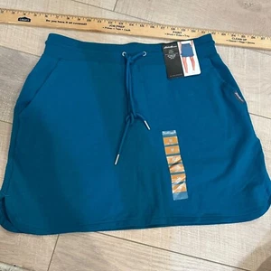 EDDIE BAUER DAMEN TÜRKIS BAUMWOLLE SKORT NEU MEDIUM - Bild 1 von 8
