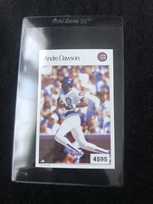 ⚾️1986 Sports Illustrated Chicago Cubs Andre Dawson Test Sticker PSA BGS XRC 10