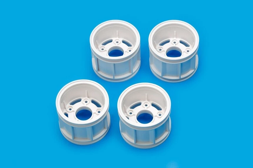 Tamiya 51618 RC WR-02CB/GB-01CB T Parts Rims Wheels (Comical Grasshopper/Hornet) - Image 1 of 1