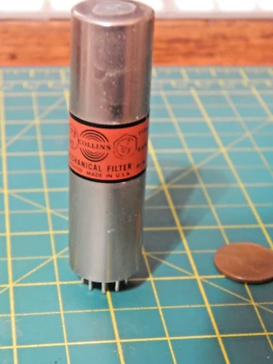 COLLINS 75A4 F455J-15 CW FILTER 1.5 kHZ TESTED FOR CW, NARROW SSB OR WIDE RTTY - Image 1 of 4