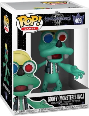 Kingdom Hearts - Goofy (Monster's Inc.) 409 - Funko Pop! - Vinyl Figur - Bild 1 von 3