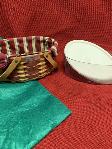 Longaberger Holiday 2007 Sweet Treats Christmas basket Combo Cover