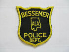 Vintage 1960S Bessemer Alabama Old Cut Edge Twill Type 2 Police Patch