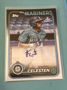 Debut Topps Pro 2024 - Autógrafos #PD-99 Felnin Celesten (AU, RC) - Imagen 1 de 2
