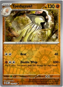 Toedscruel 119/197 | Obsidian Flames | Uncommon Reverse Holo | NM Pokémon Card - Picture 1 of 1