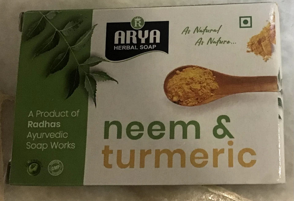 Arya Naturseife, ayurvedische Mixtur (Neem, Turmerik) - Bild 1 von 1
